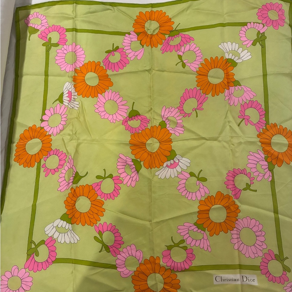 Vintage Christian Dior Scarf